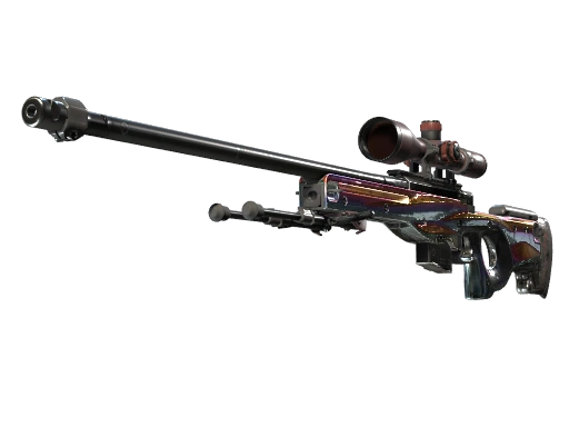AWP | 镀铬大炮 (略有磨损)