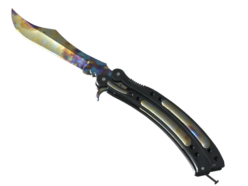 蝴蝶刀（★） | 表面淬火 (略有磨损)